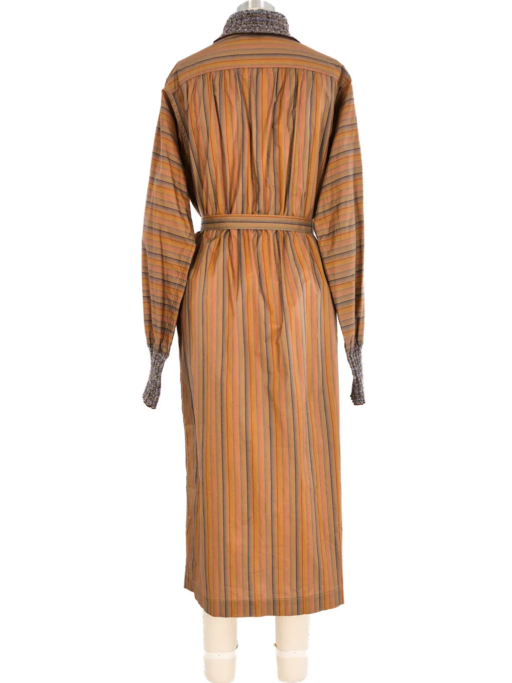 1970s Missoni Striped Belted Coat