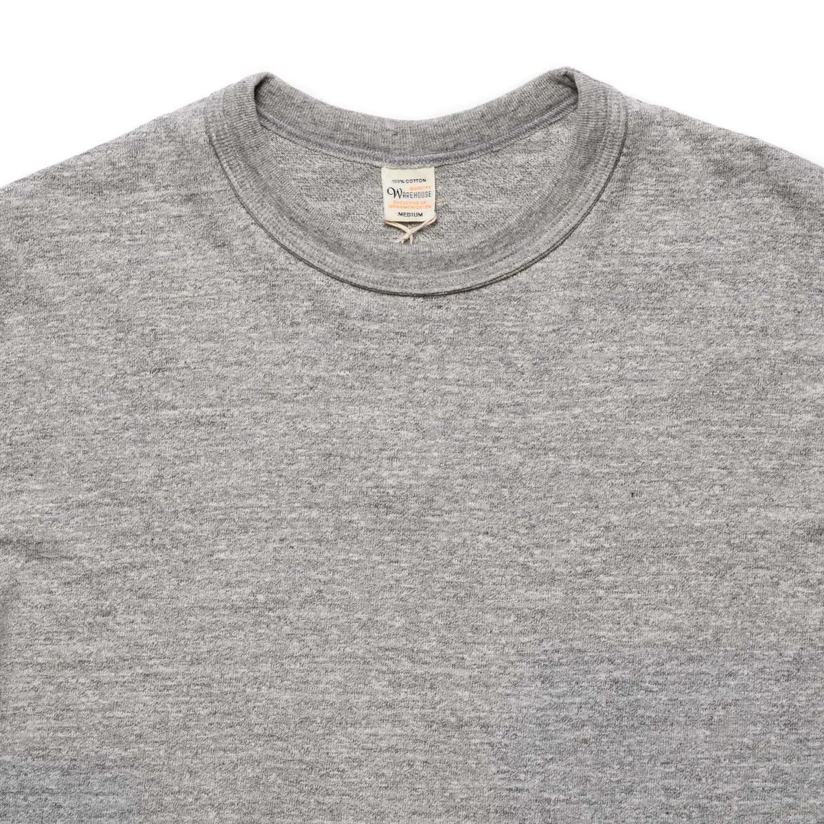 Heather Grey Cotton Tee 4601