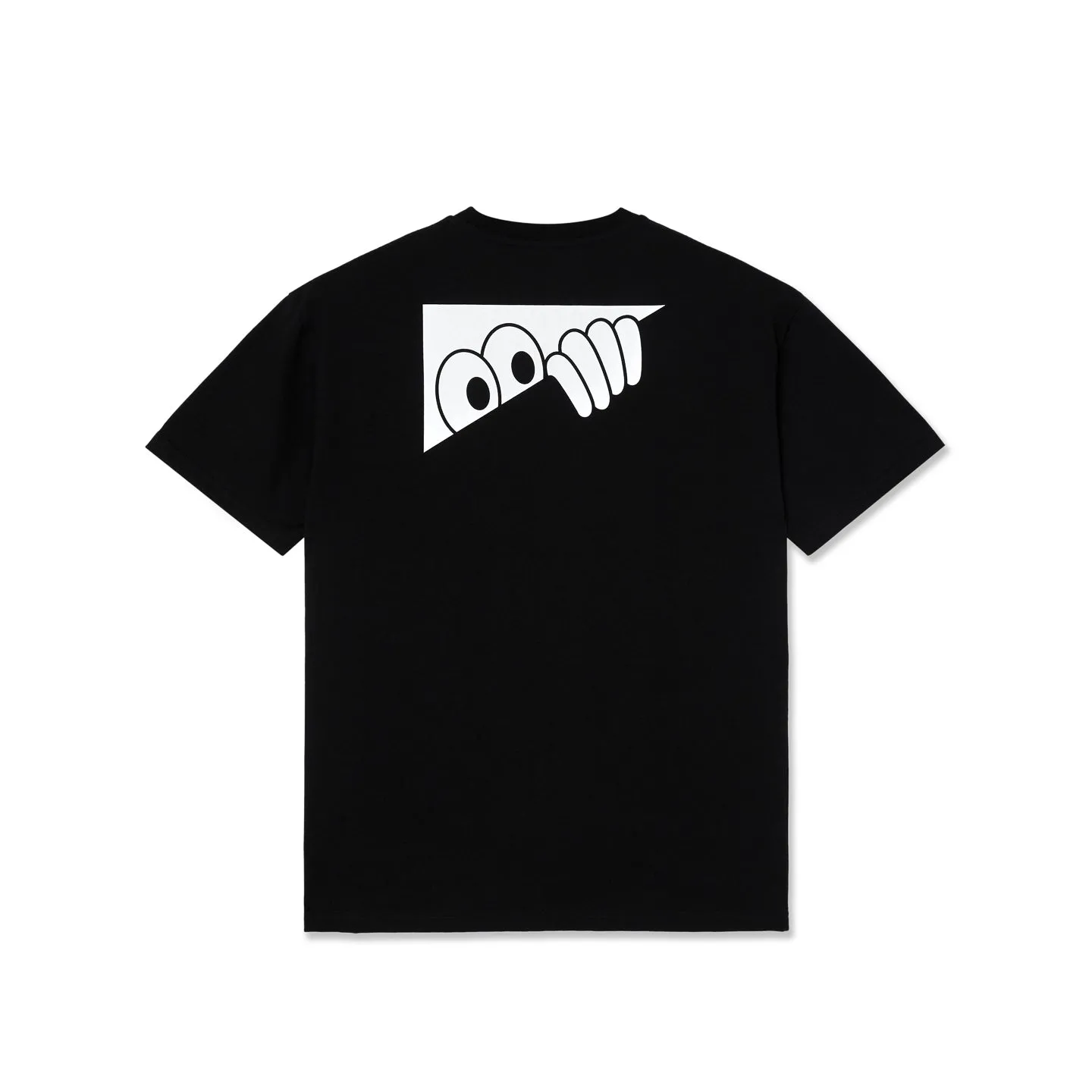 Black Cotton T-shirt with 5050 Print