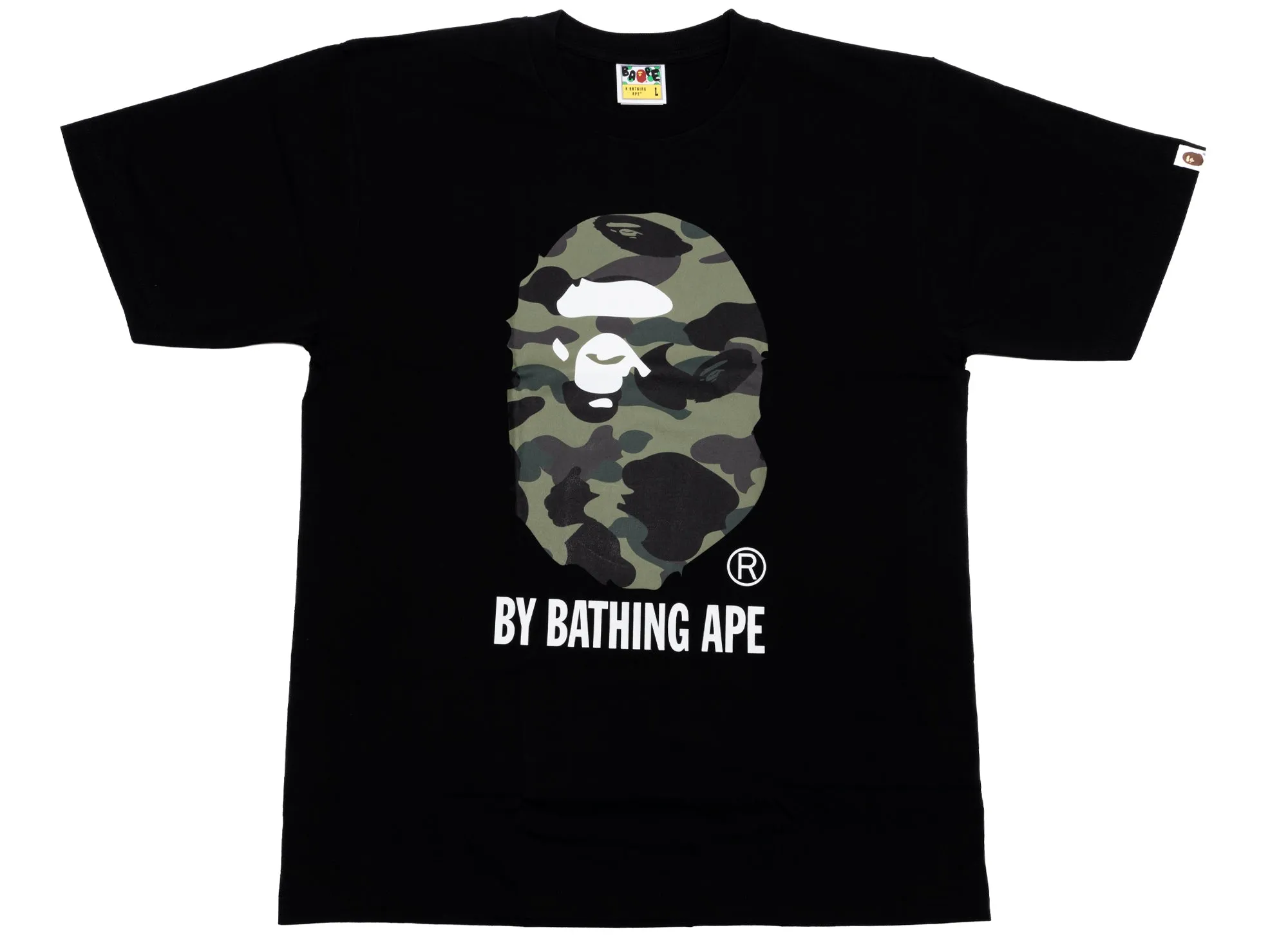 A Bathing Ape 1st Camo Bathing Ape Tee Black Green