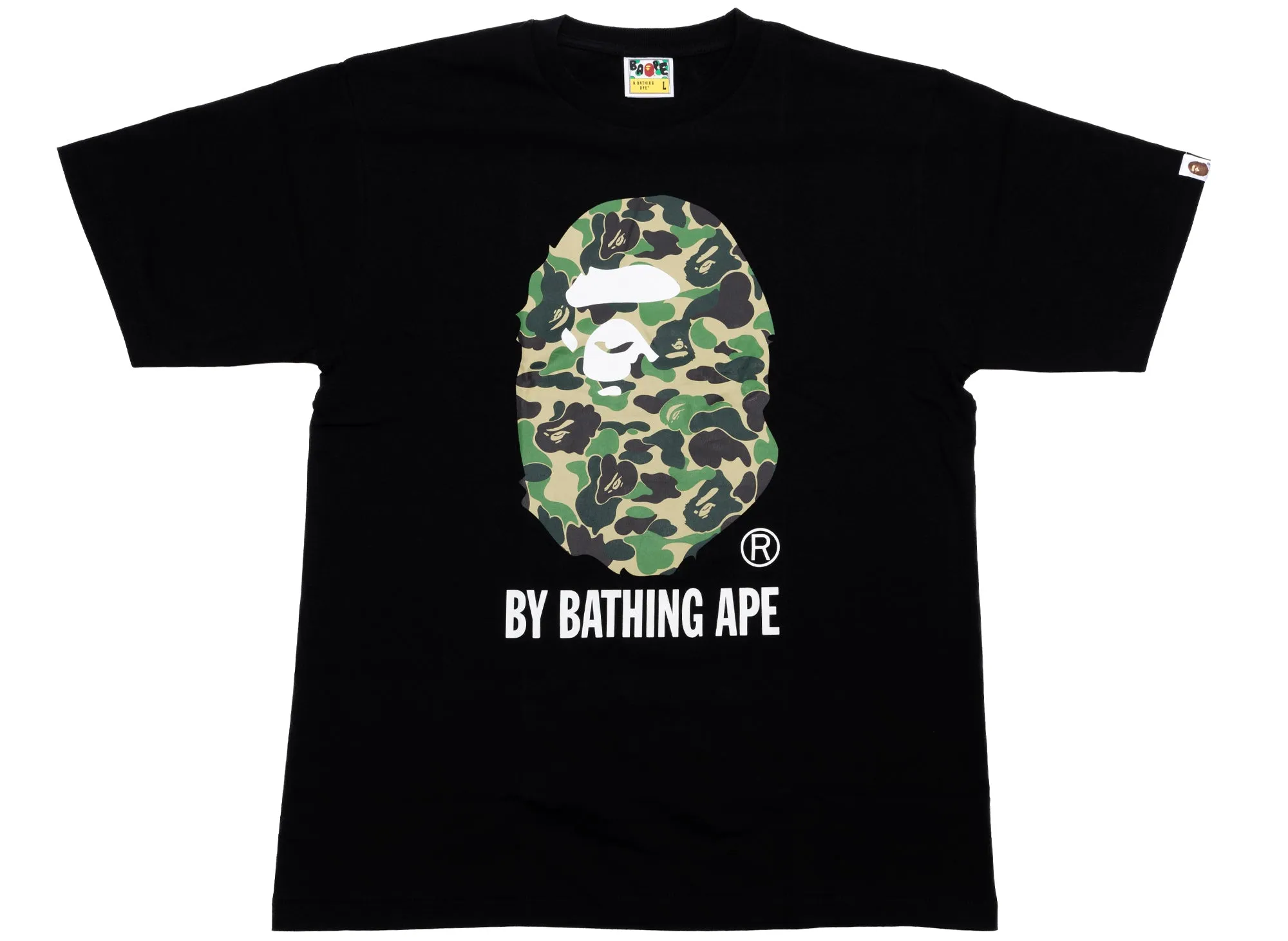 A Bathing Ape ABC Camo Bathing Ape Tee Black Green