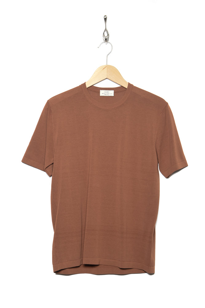 AB Kost coffee knit tee