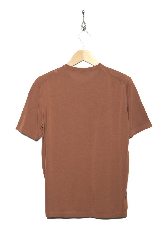 AB Kost coffee knit tee