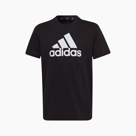 Adidas Big Logo Kids T-shirt in White/Black (7-16 Years)