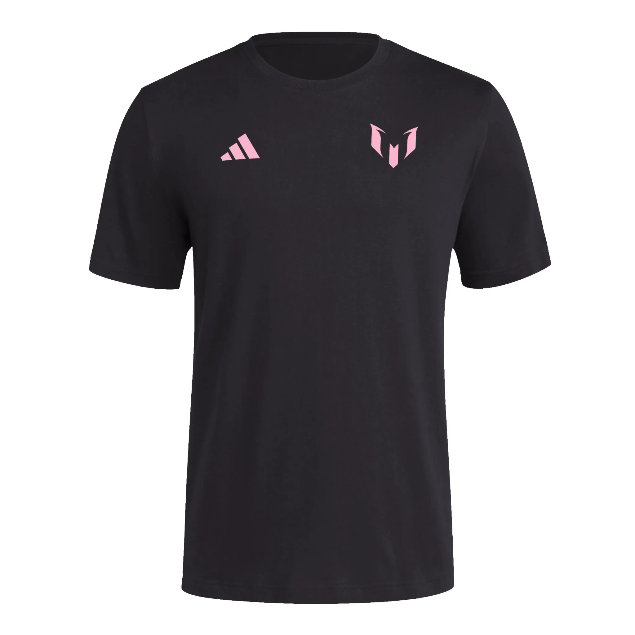 Adidas Black Pink Blue Messi Graphic Tee