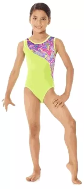 Adult Medium Peace & Love Gym Leotard - Mondor 7807