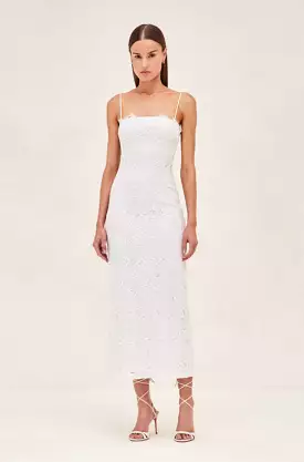 Alexis Rishell Dress White Lace - Buy Now