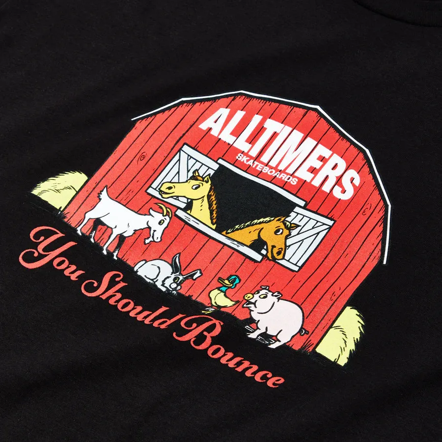 Alltimers Black Barn It T-Shirt