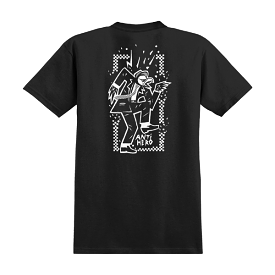 Anti Hero Rude Bwoy Tee - Black and White