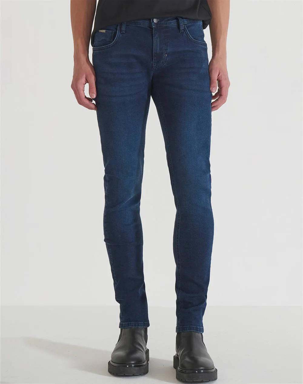 ANTONY MORATO iconic basic blue black denim pants, OZZY tapered fit