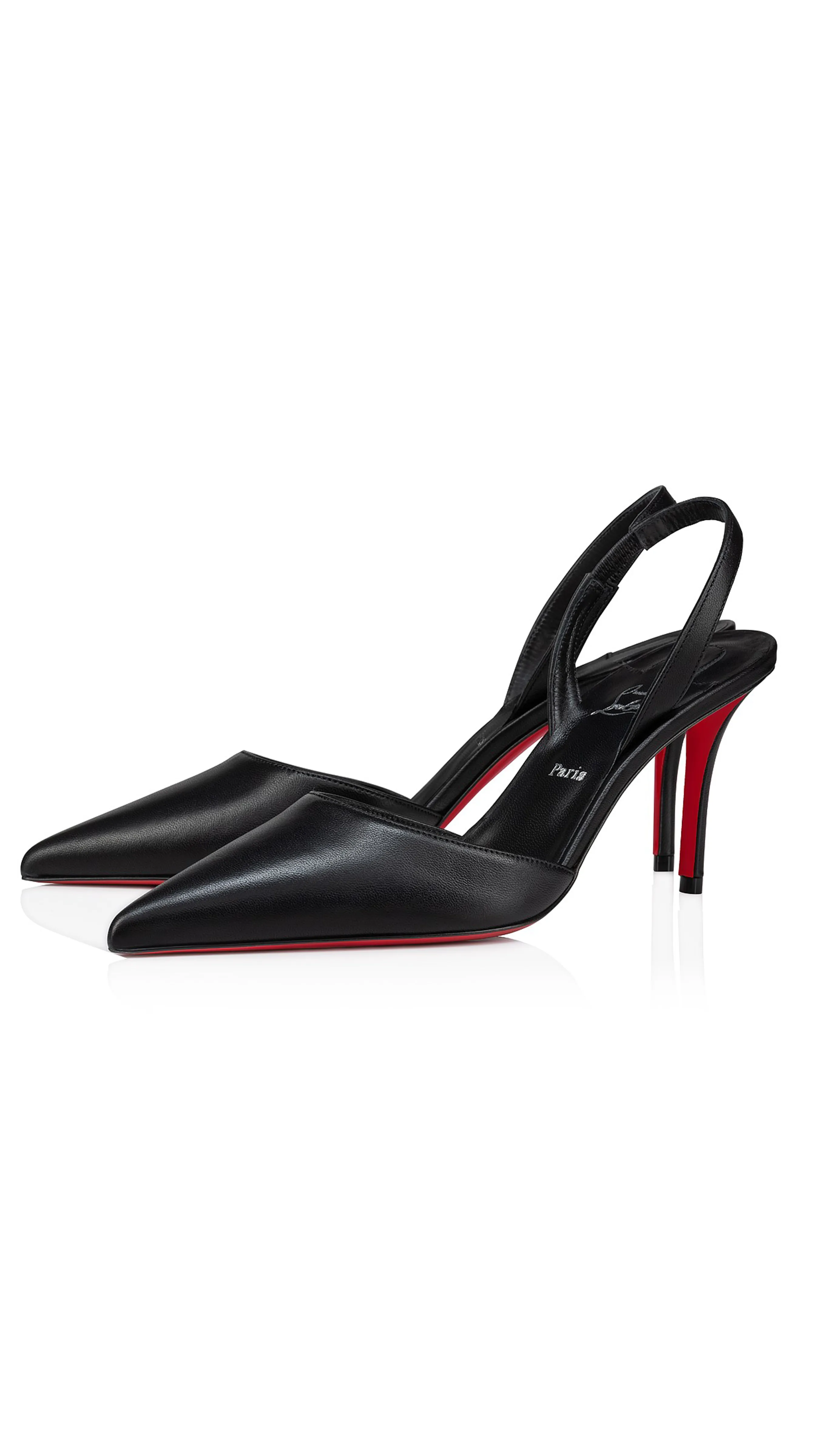 Apostropha Slingback - Black