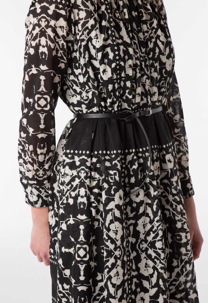 Arabic Print Dress - Best-Selling Ethnic Dress Choice