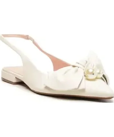 Arezzo Pearl Ballet Slingback Flats