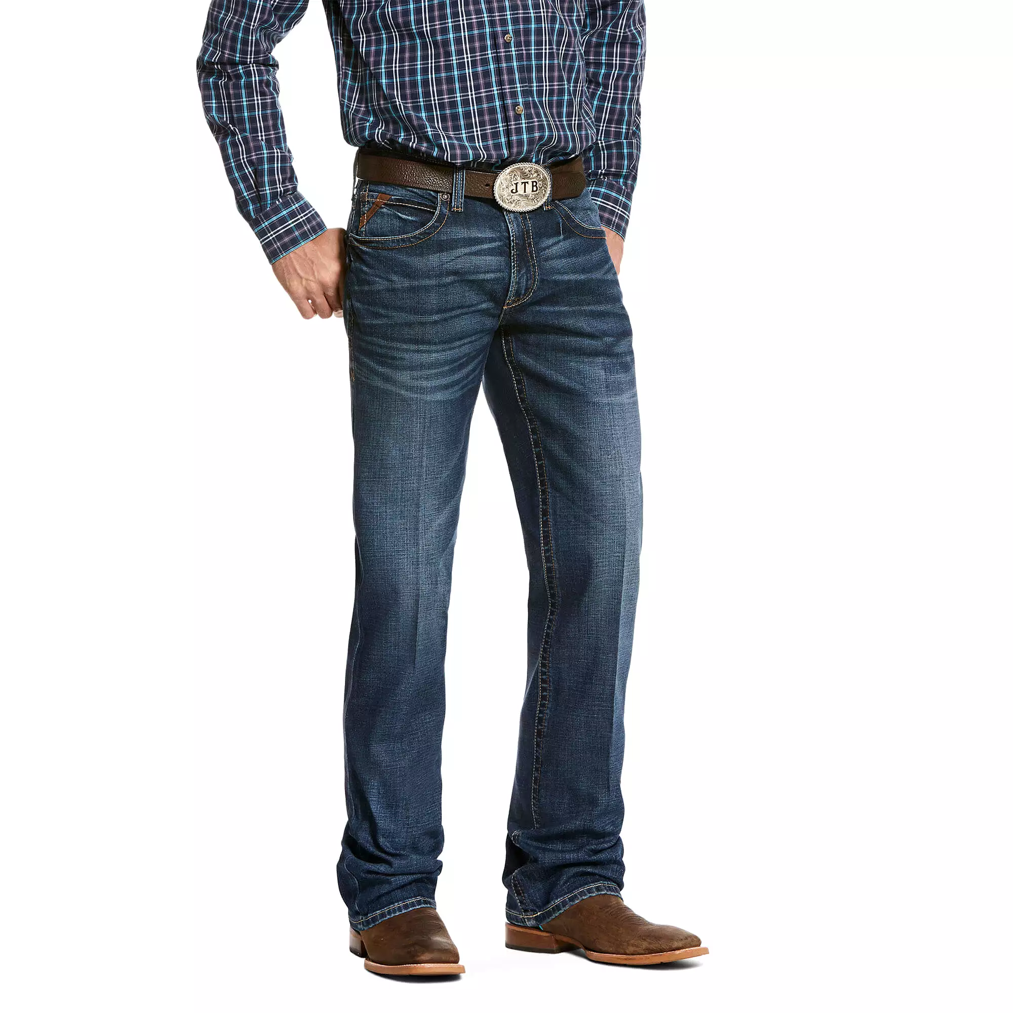 Ariat M2 Patterson Silverton Boot Cut Jeans for Men