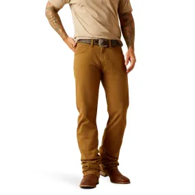 Ariat Men's straight leg jeans in teak brown color – M5 Hansen style.