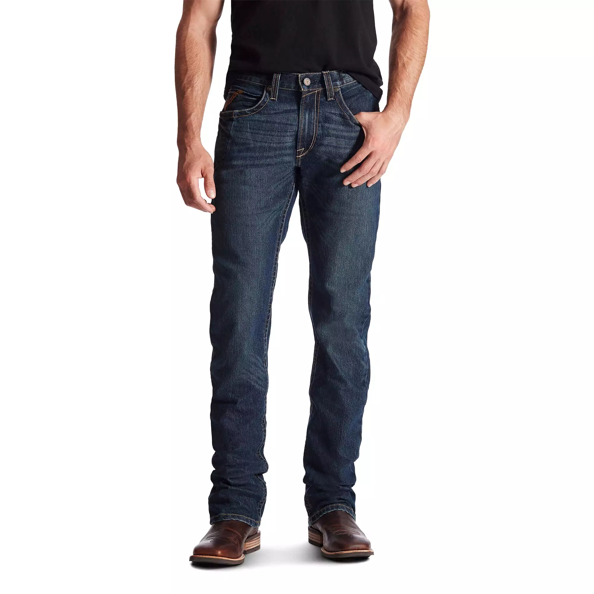 Ariat Rebar M5 Low Rise Straight Leg Jeans for Men