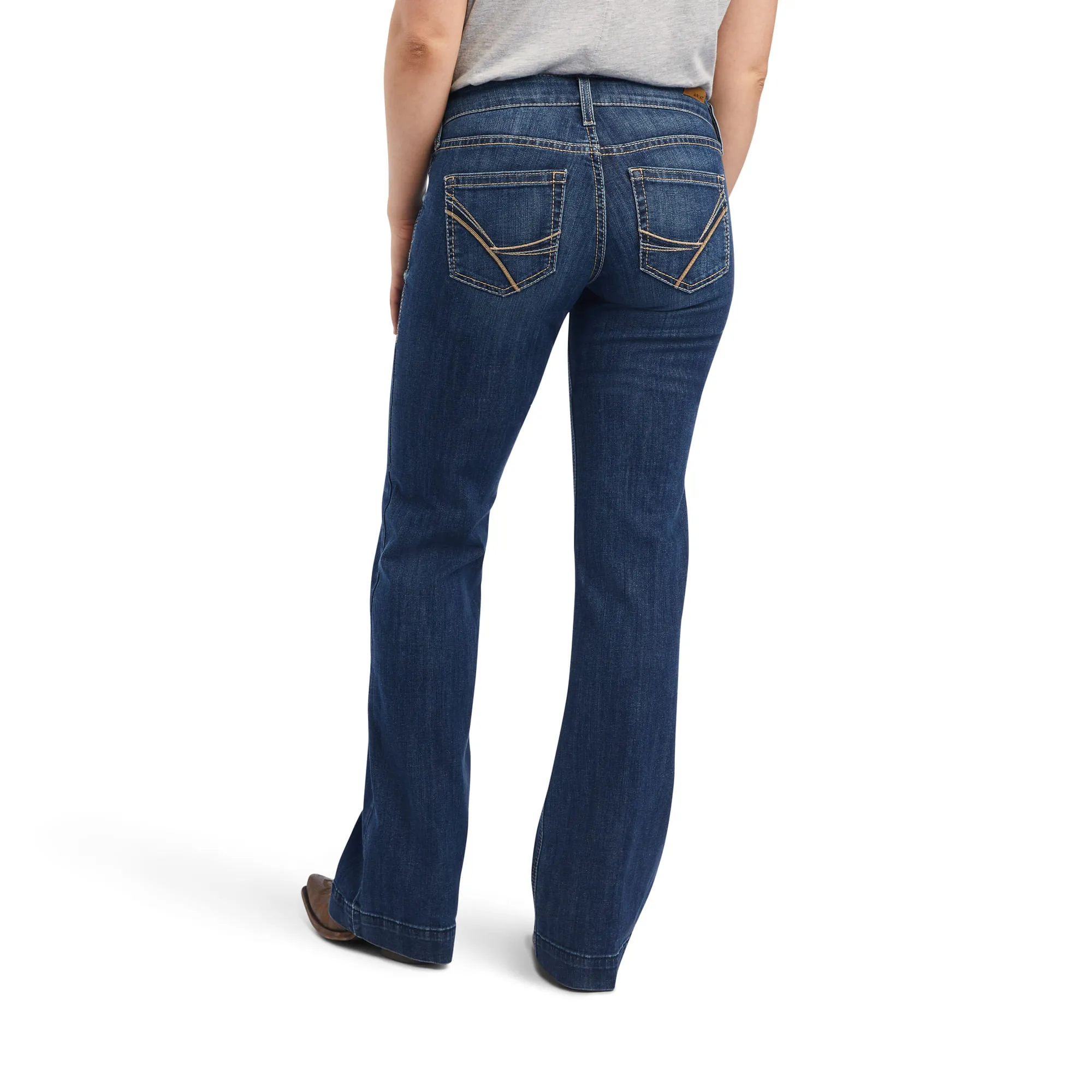 Ariat Women's Irvine Mid Rise Trouser Jeans.