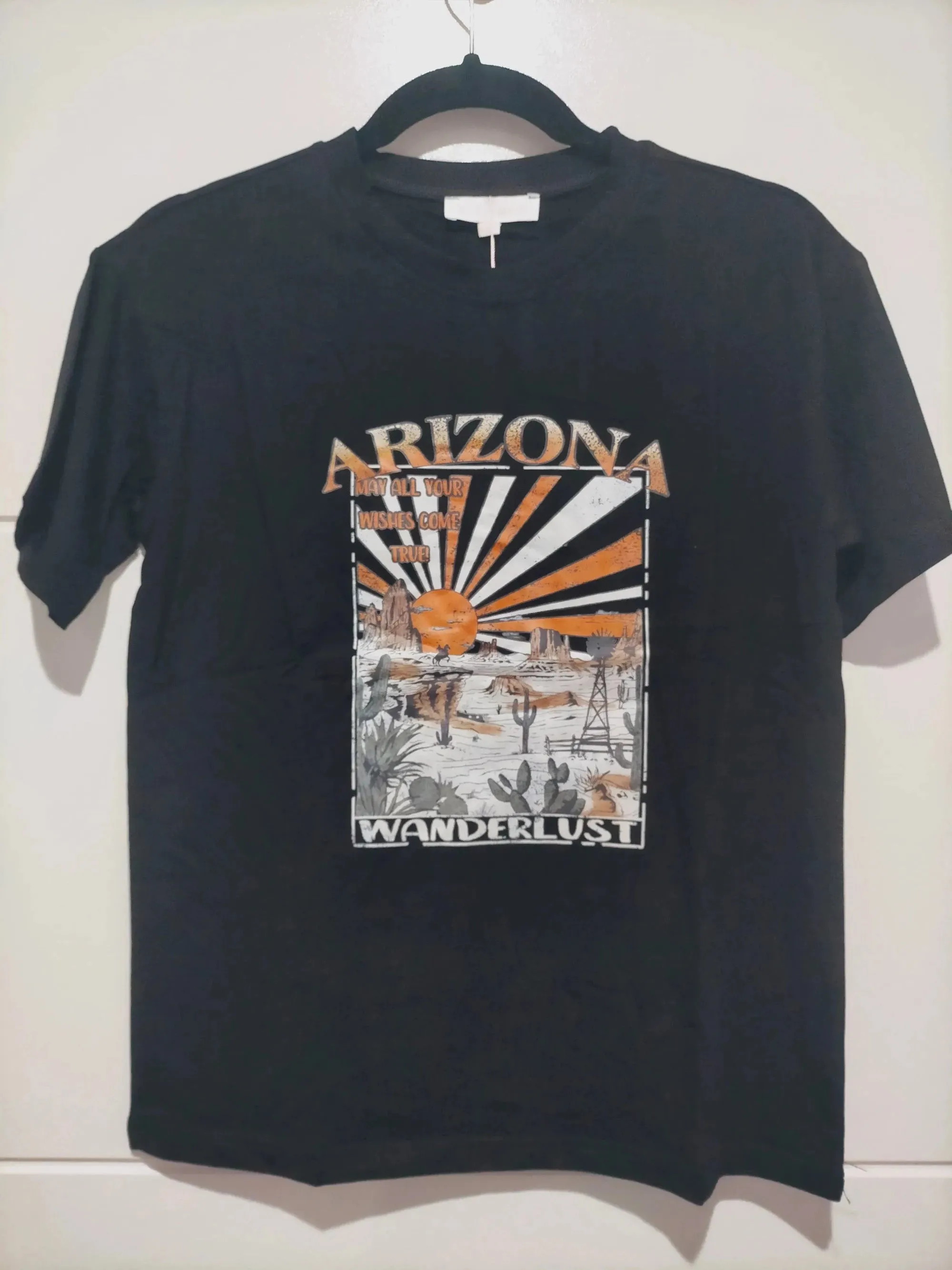 Arizona Wanderlust Black Band T-shirt