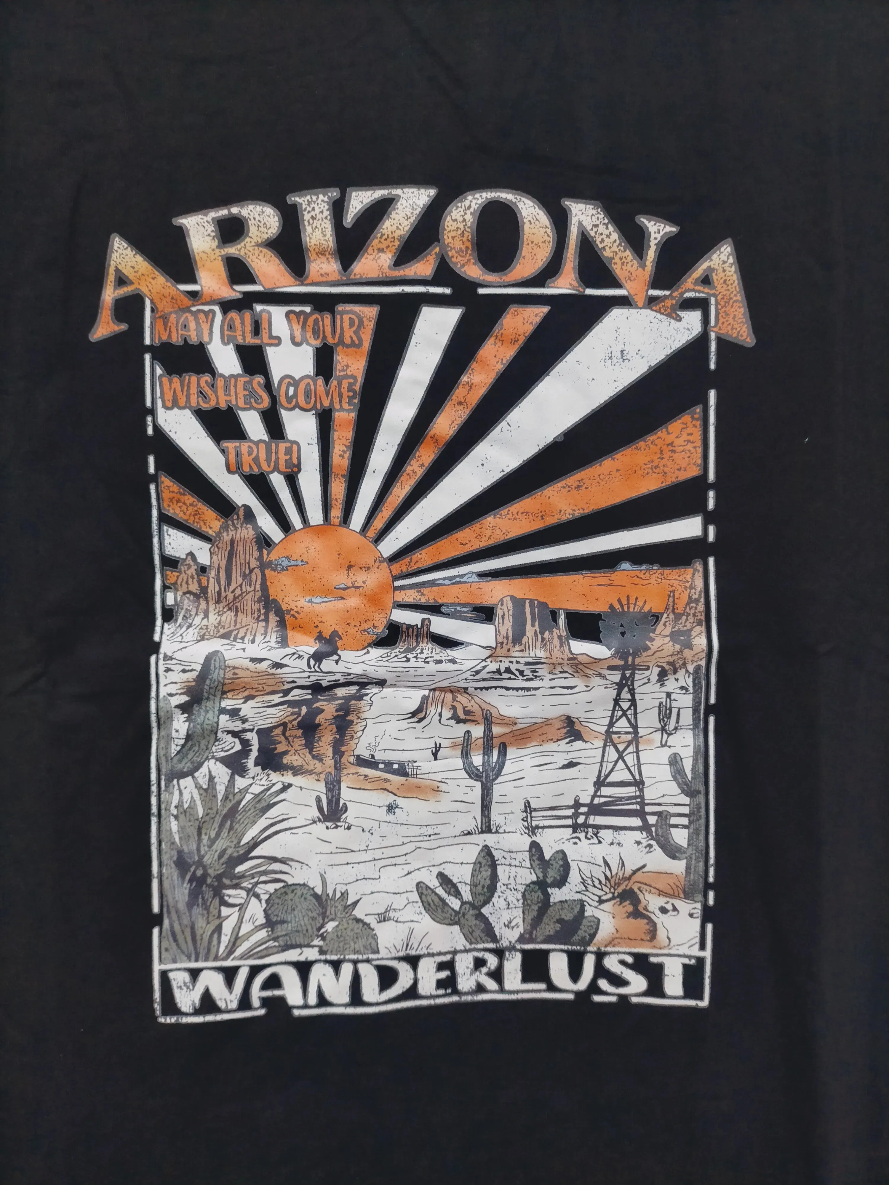 Arizona Wanderlust Black Band T-shirt