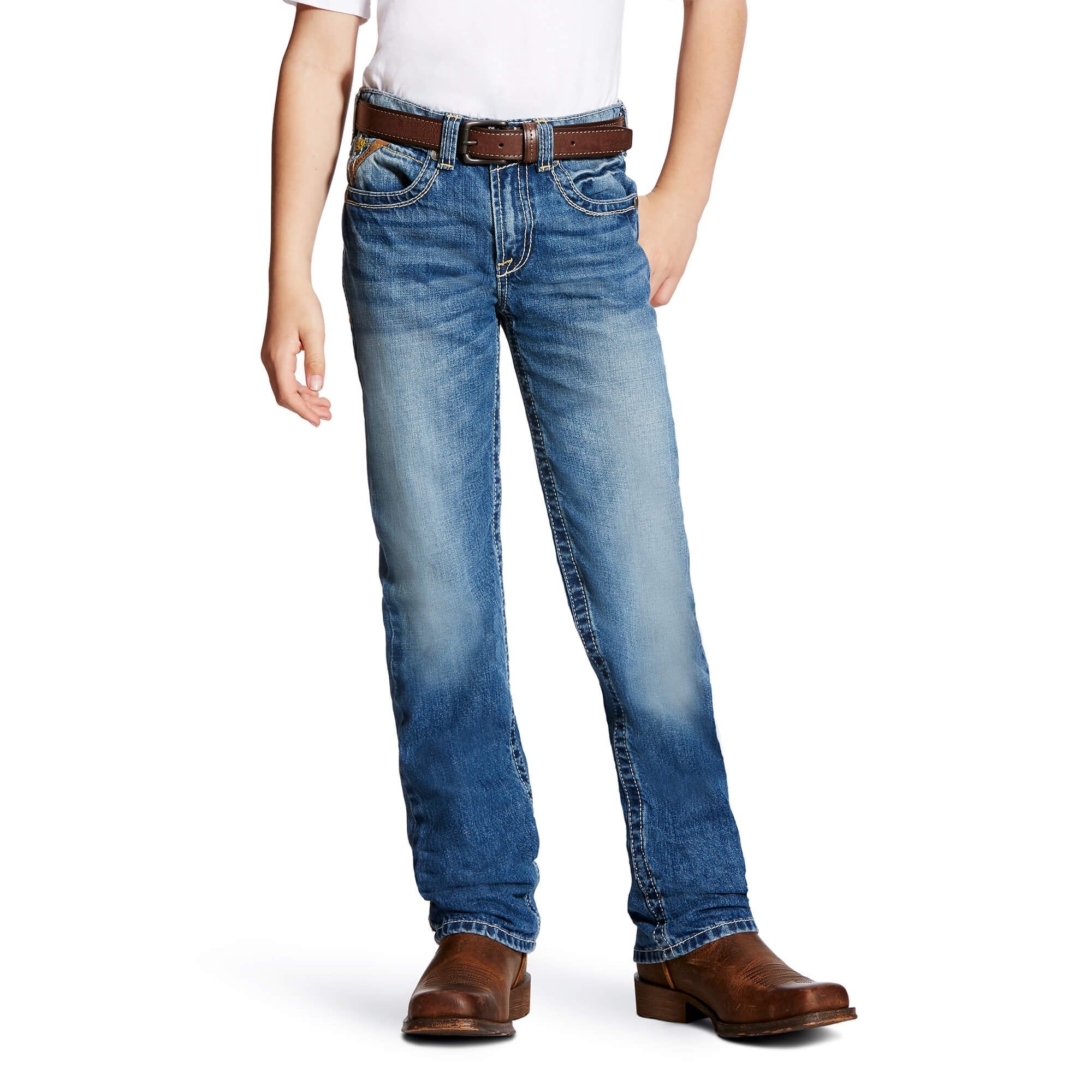 B5 Powell Dakota Jeans for Boys - Ariat