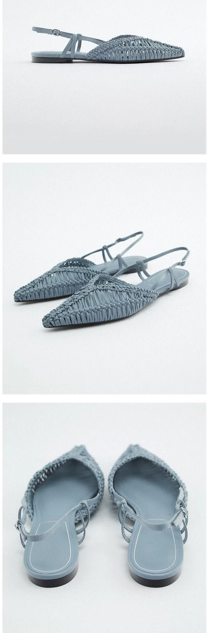 Bergman Woven Slingback Footwear