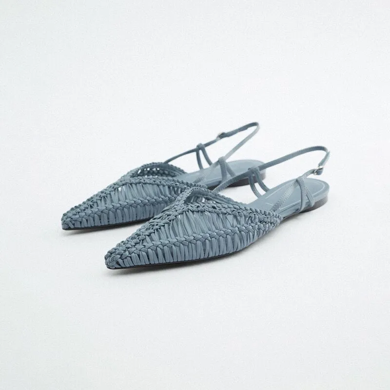 Bergman Woven Slingback Footwear