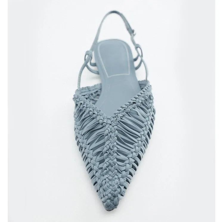 Bergman Woven Slingback Footwear