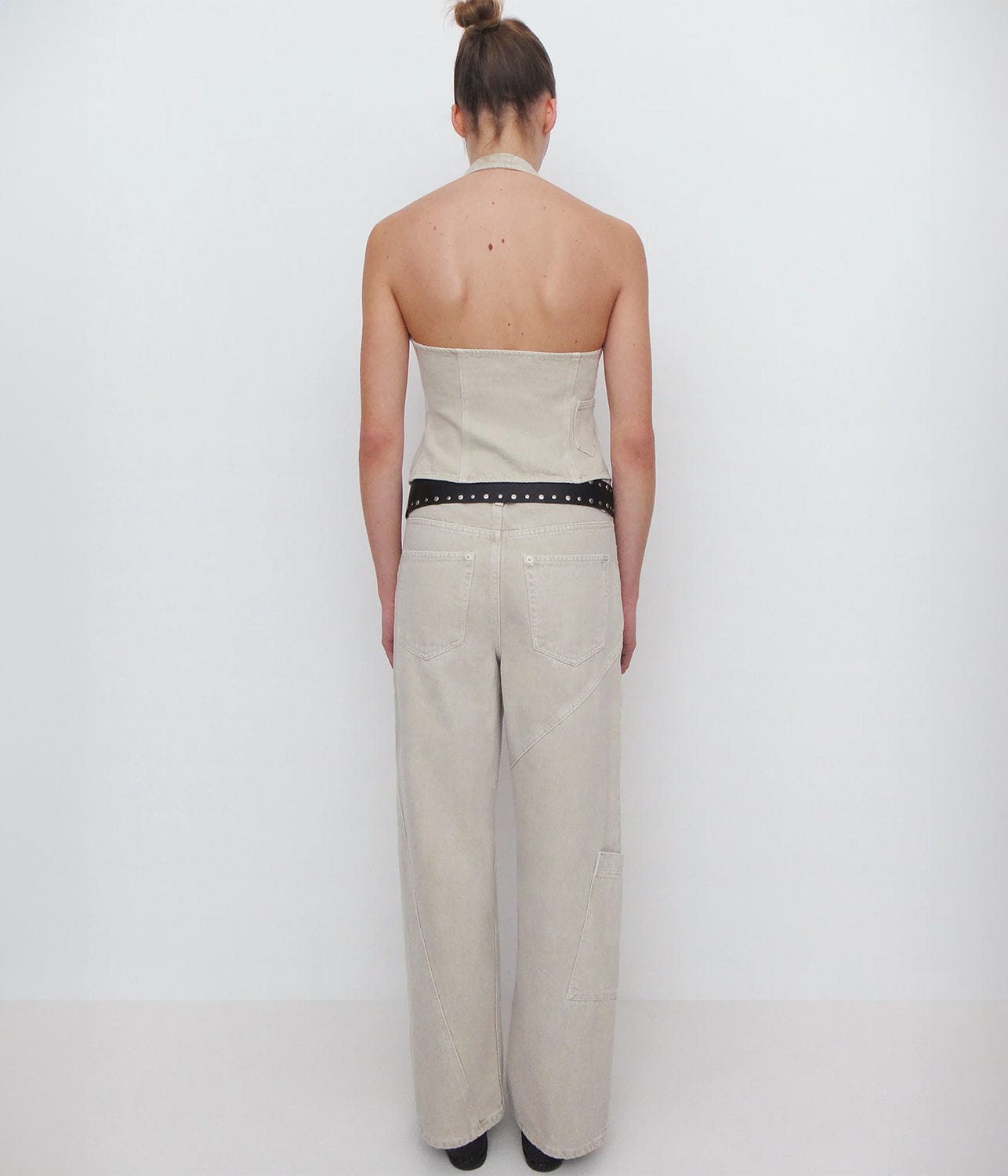 Beverly Ecru Trousers | Shop Now