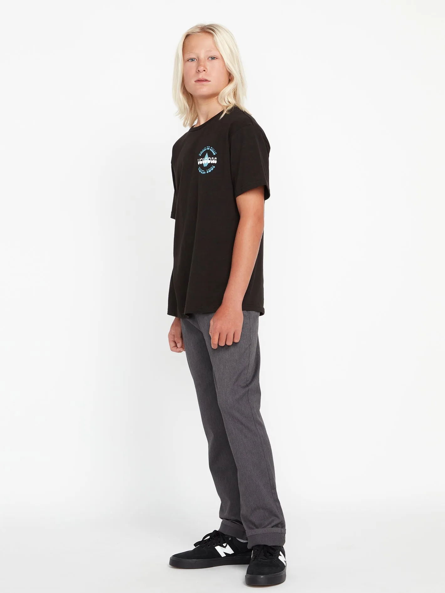 Black Stone Backstage Short Sleeve Tee for Big Boys