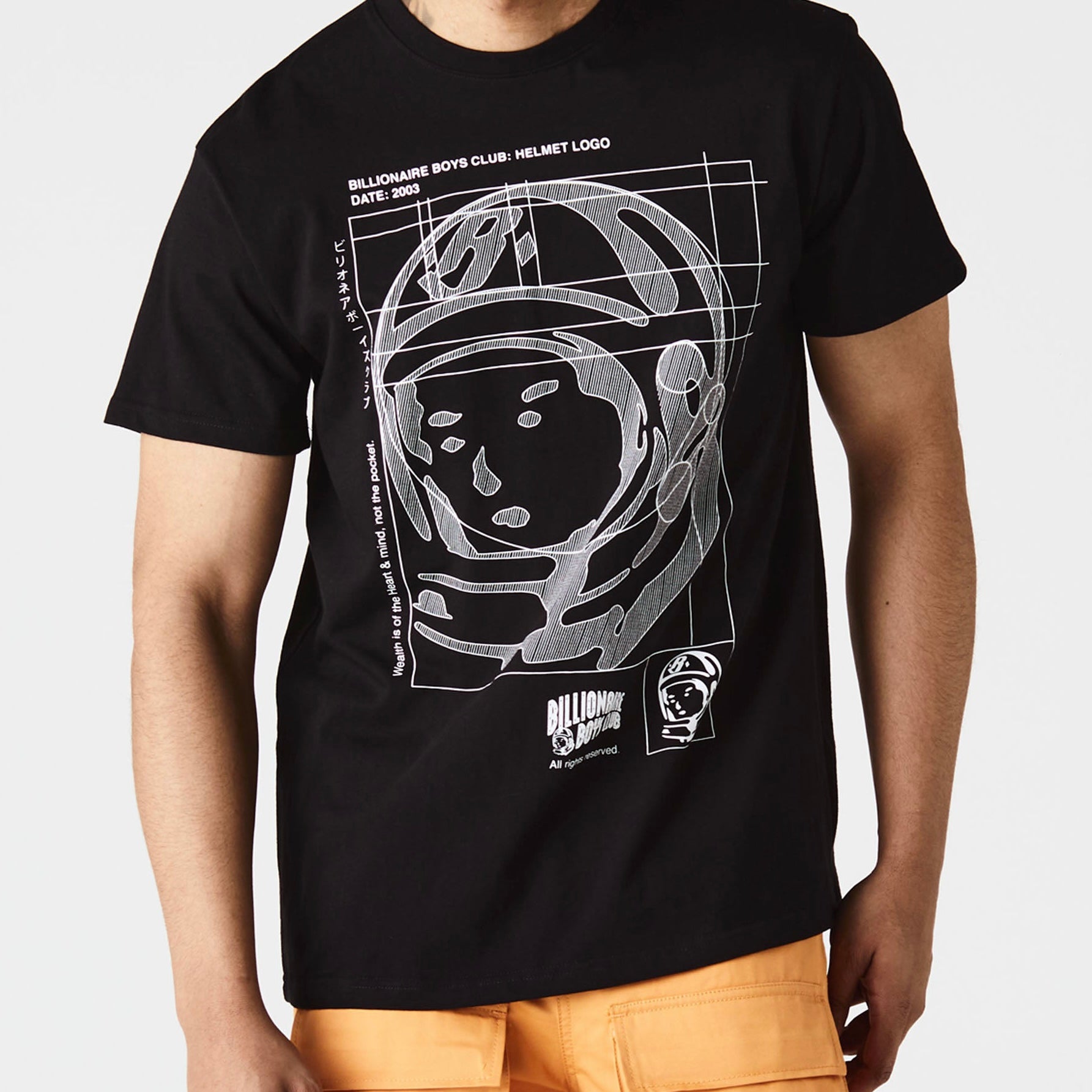 Billionaire Boys Club Blueprint Tee Black is available at a 40% discount.