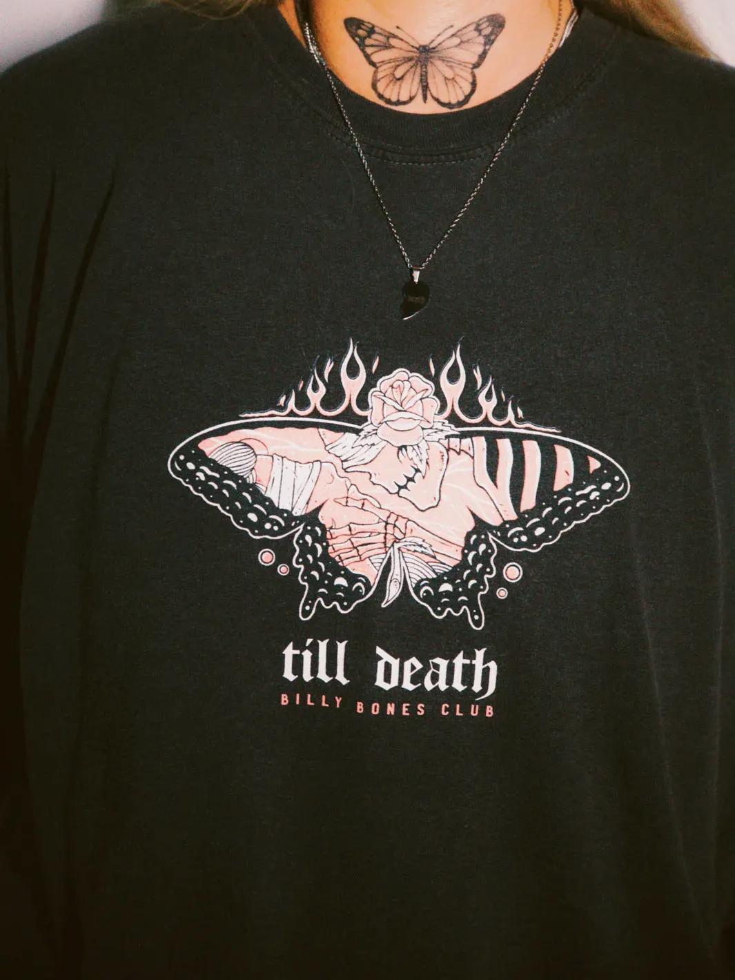 Billy Bones Club Death 2.0 Tee - Washed Black