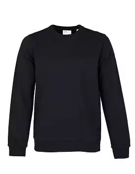 Black Crew Sweatshirt by Colorful Standard - Stylish and Vibrant