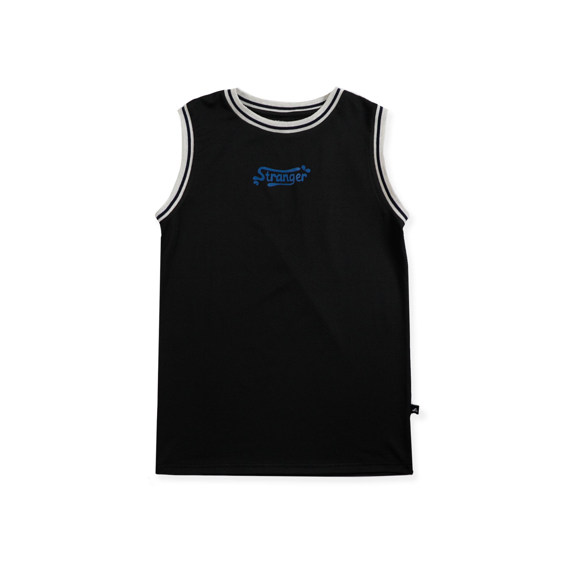 Black High School Basketball Singlet