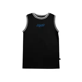 Black High School Basketball Singlet