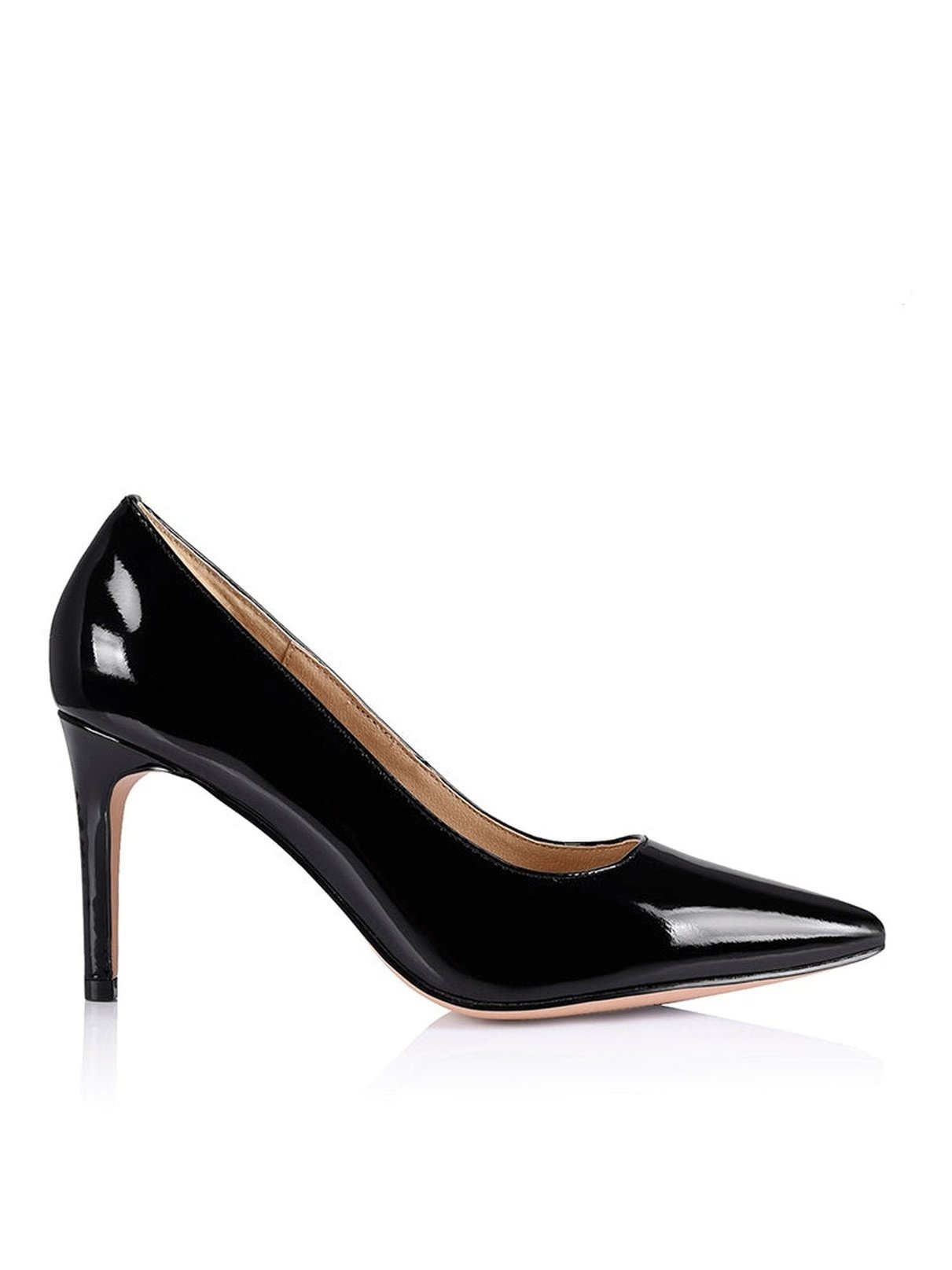 Black Patent Julietta Classic Pumps