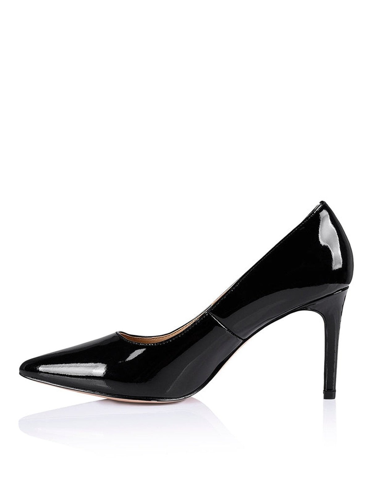 Black Patent Julietta Classic Pumps