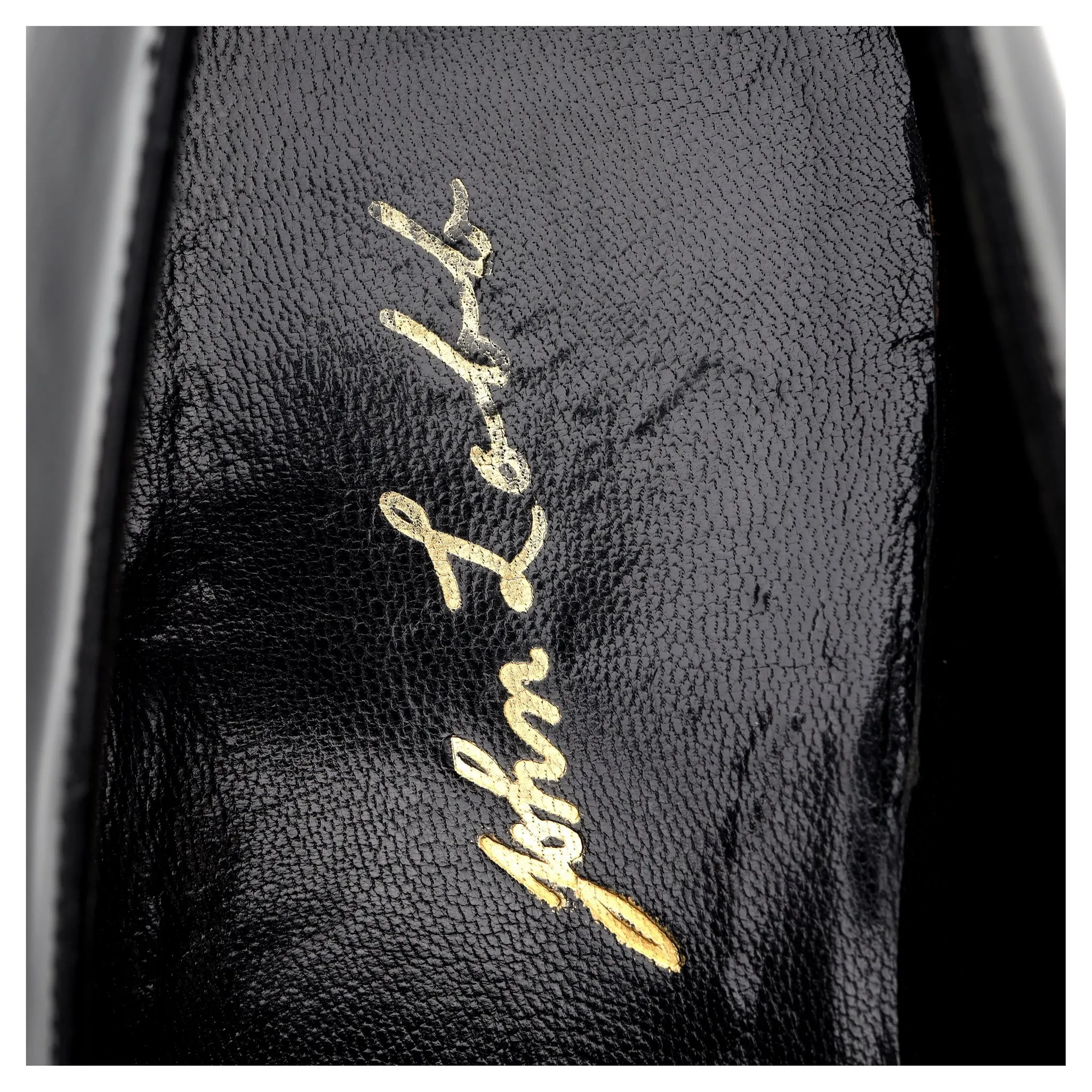 Black Patent Leather Loafers UK 9.5 / UK 10