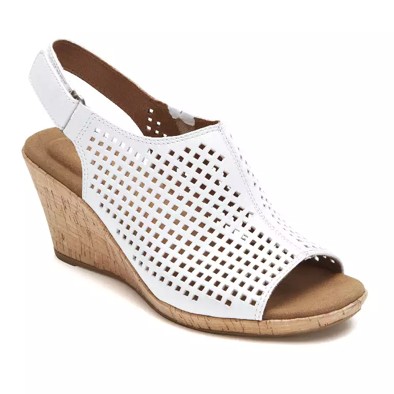 Briah women's slingback sandal with perforated details