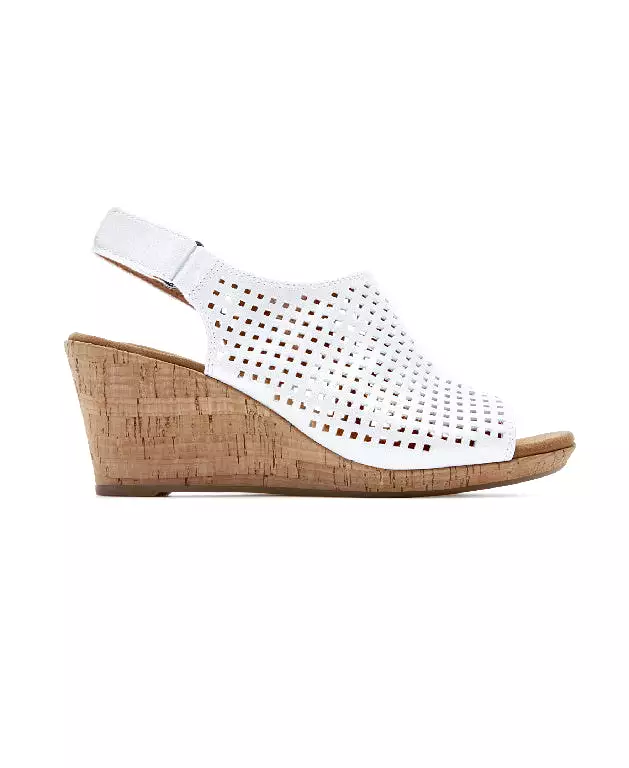 Briah women's slingback sandal with perforated details