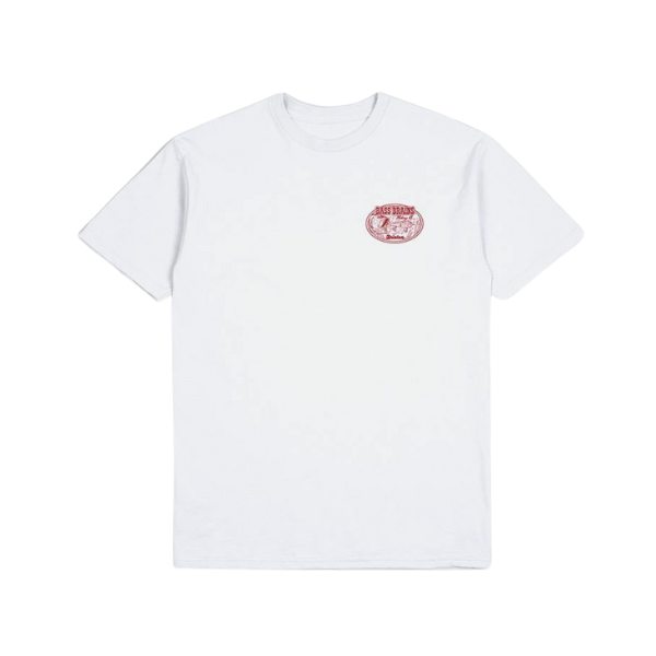 Brixton Bass Brains Swim T-Shirt - White