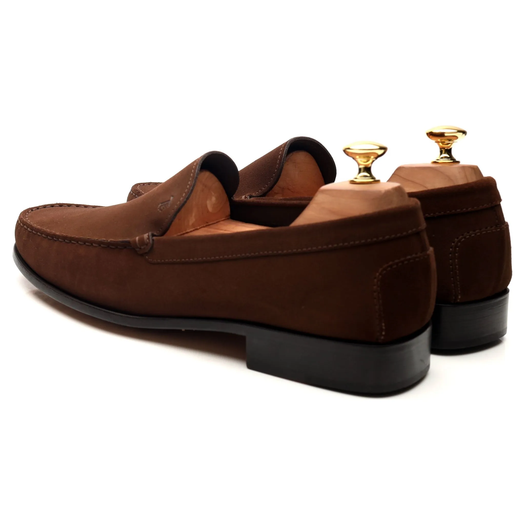 Brown Suede Loafers UK 10