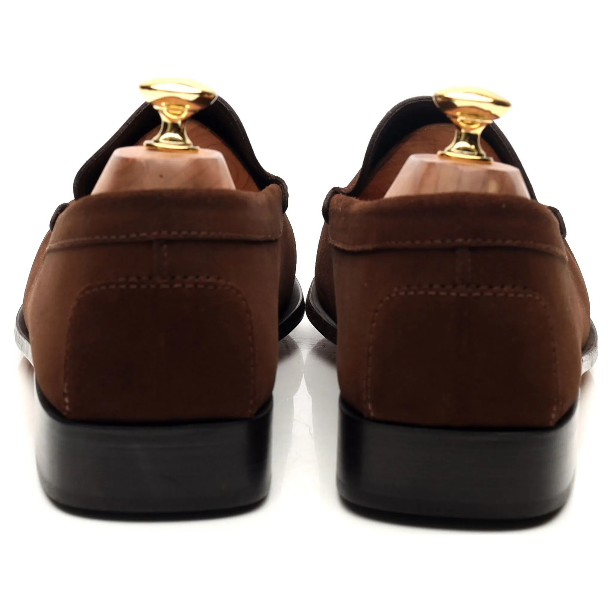 Brown Suede Loafers UK 10