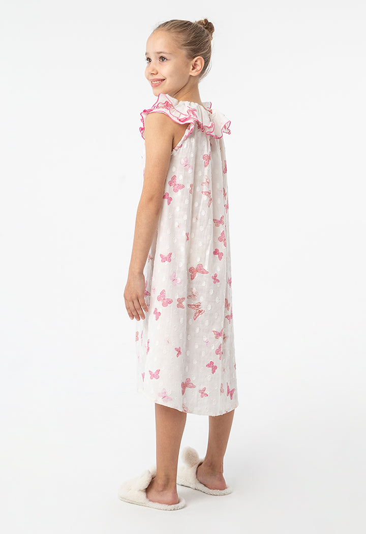 Butterfly Ribbon Night Dress