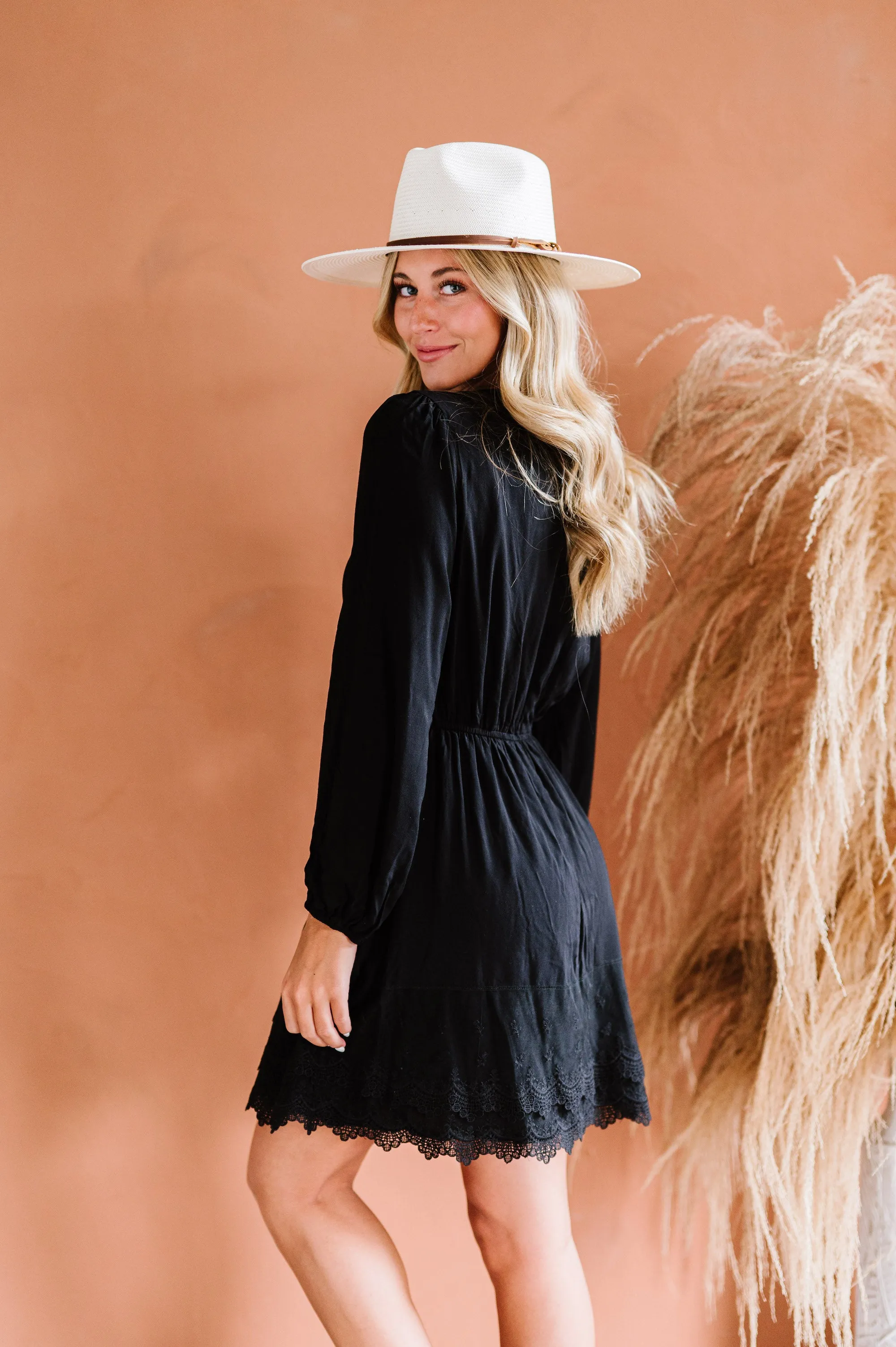 Solid Black Cammy Dress - Shop Now