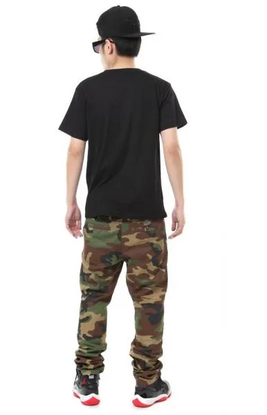 Camo Military Denim Pants for Men