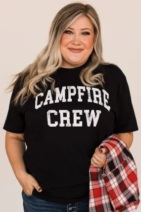 Campfire Crew T-shirt - Black