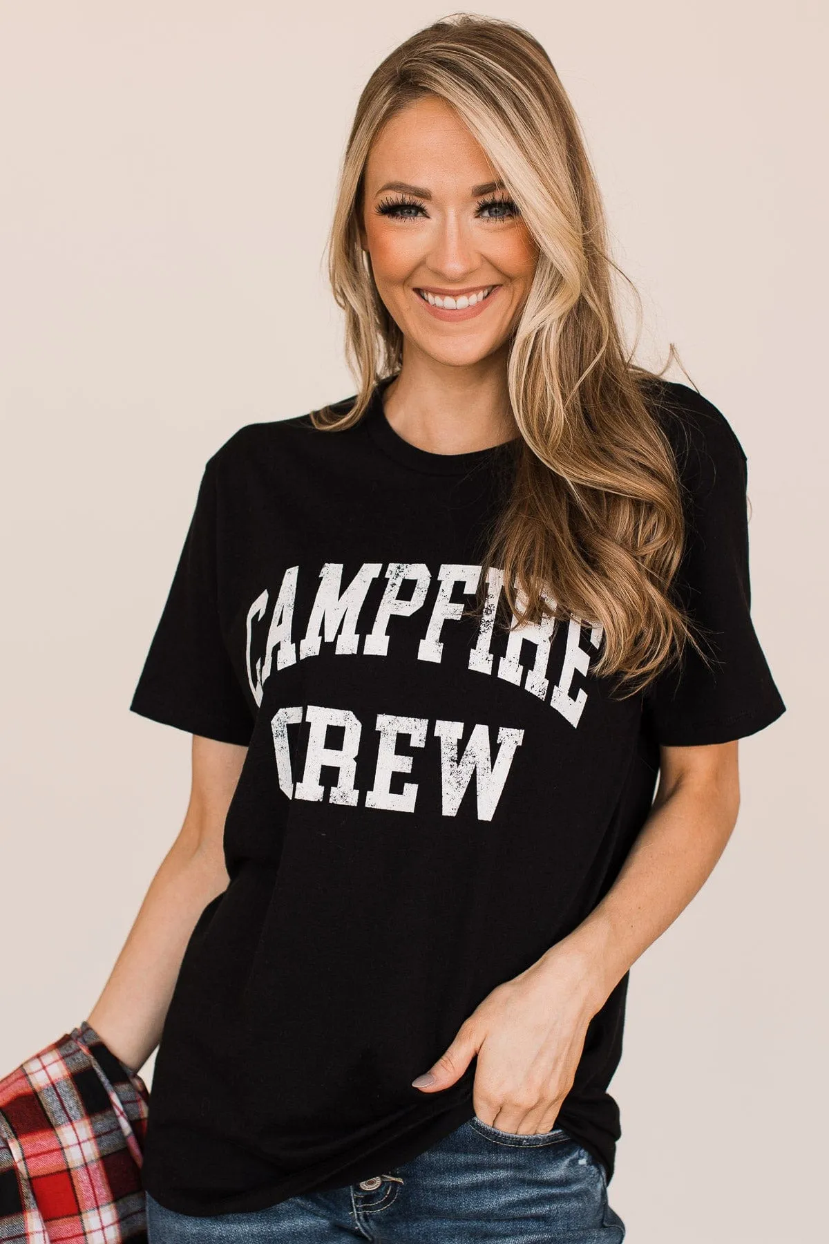 Campfire Crew T-shirt - Black