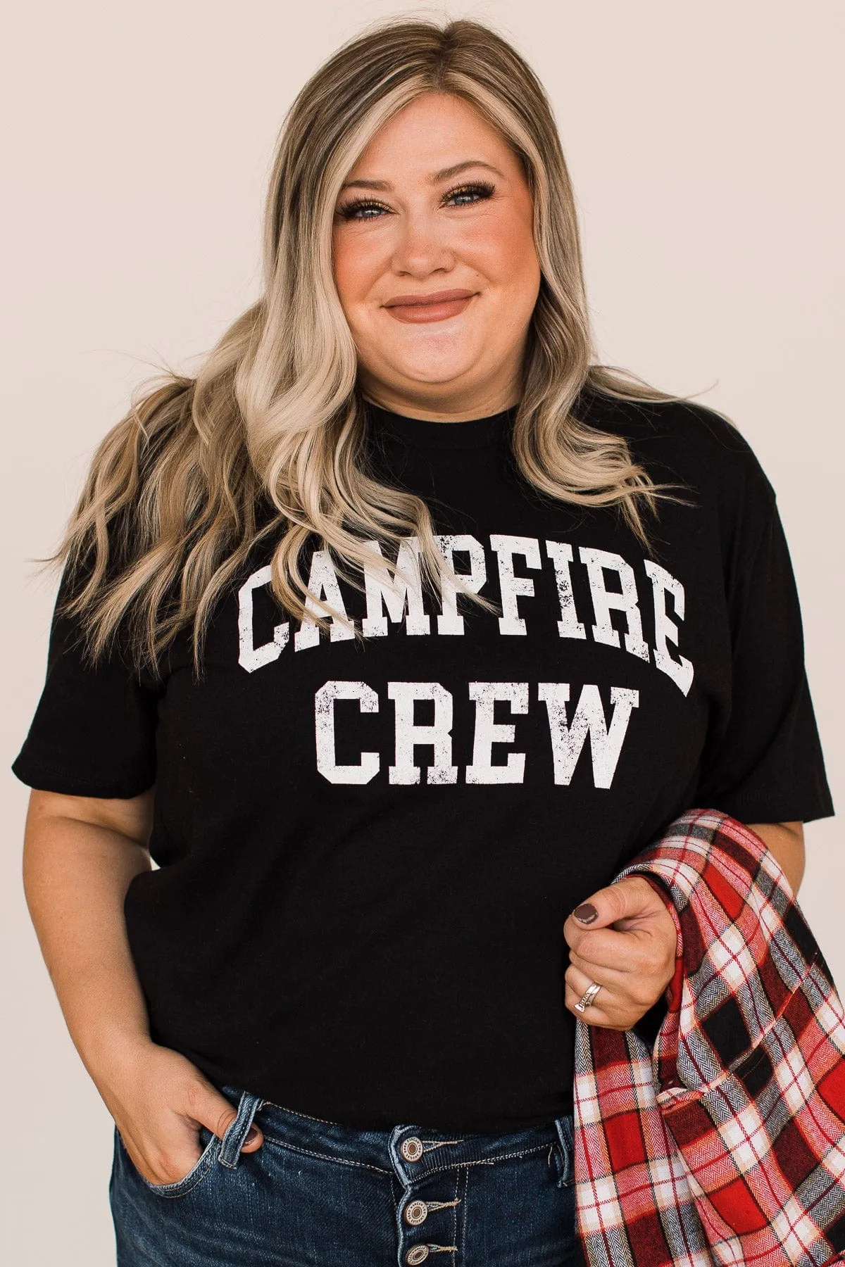 Campfire Crew T-shirt - Black