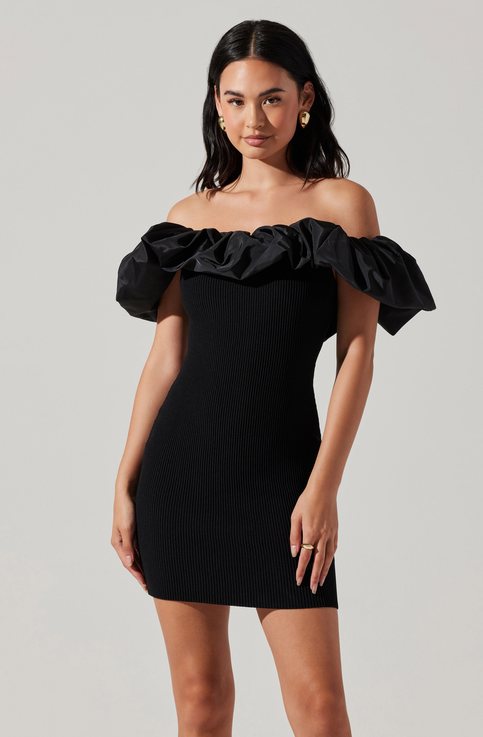 Cherie Off Shoulder Mini Dress - Buy Now