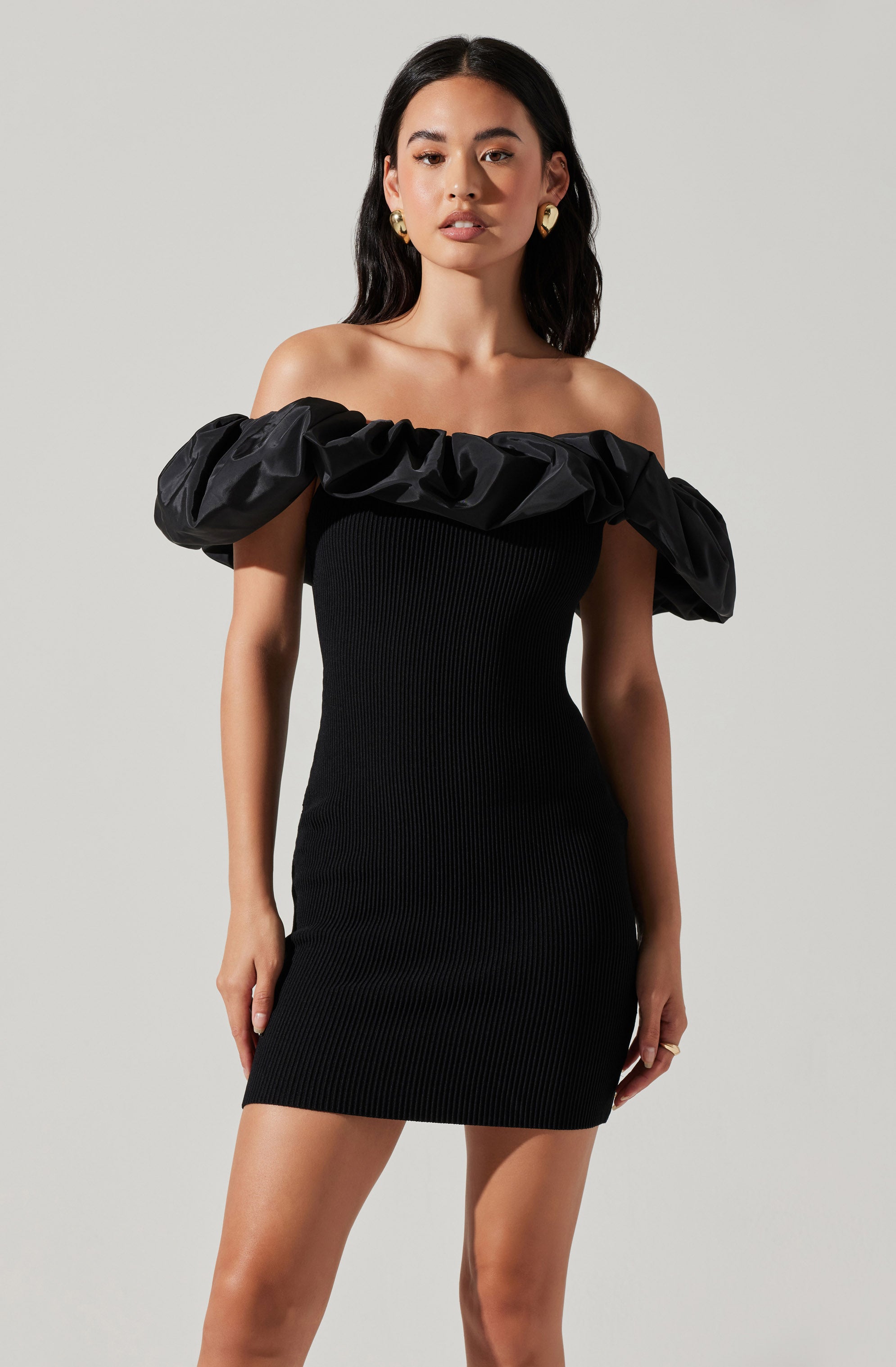 Cherie Off Shoulder Mini Dress - Buy Now